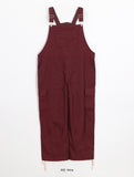 Emind String Cotton Balloon Suspender Pants