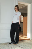 French Stitch Embroidered Sweatpants