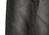 Kawa washed denim wide pants