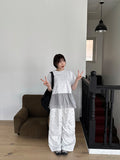 Hiryu Star Summer Banding Wide Pants