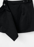 Viol wrap mini skirt