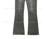 Grayish Washing Bootcut Denim Pants
