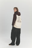 Drive Bunny Raglan Embroidered Hoodie