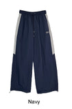 S Nylon Patch Color Matching Pants