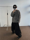 Mohair Heavy Stripe Knit
