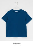 Chibi Color Basic Semi-Crop Short Sleeve Tee