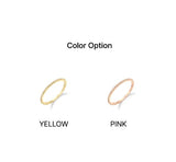 Truly Essence 14K Full Pave Ring
