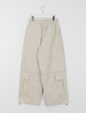 [unisex] Nanaki string banding carpender parachute cargo pants