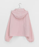 [Unisex] Hilme Cap Hood Crop Windbreaker