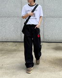 Malik wide cotton pants