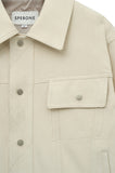 Vegan Suede Trucker Jacket