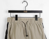 Rachel String Color Nylon Banding Pocket Cargo Long Skirt