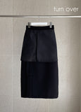 Bonia Slit Skirt