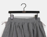 [Fake Layered] Cutin Ribbon Skirt Leggings Pile Skirt Pants
