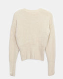 Rodan Angora round neck fur cardigan