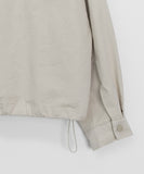 Pominy Pocket String Cotton Hood Jacket