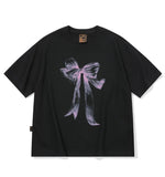 Ruffle Ribbon Crop TEE