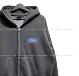 R Racing Brushed Balloon Hood Zip-Up