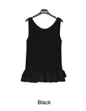 Loose Layered Frill Sleeveless