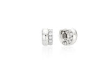 Champagne Full Moon Silver Duo Shine Earrings S