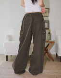 [MADE] Haub Back Curve Cargo Pocket Wide Cotton Pants