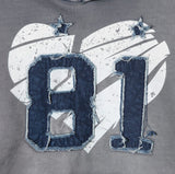 Mielo Patch Crop Hoodie