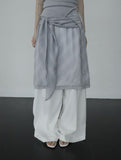Ar knot check skirt