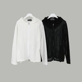 Pulse hood zip-up