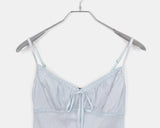 Kulem Lace Shirring Ribbon Sleeveless