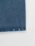 Zidue cut denim wide pants