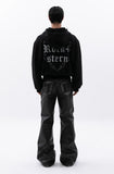 rockstern hoodie zip-up