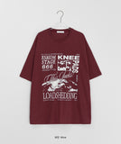 [unisex] Kanshubo Printing Over Short Sleeve Tee