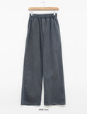 [unisex] Heson Pigment Banding Wide Pants - Pigment ver