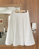 Jerry Flare Span Midi Skirt