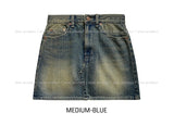 Hitch Pocket Denim Mini Skirt