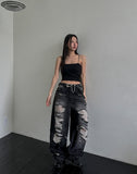 [U-BASIC] 2TYPE Ribbed Tube Top Sleeveless (with cup)