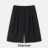 Solar Pleated Half Pants