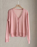 Its V-neck Summer Knit Cardigan