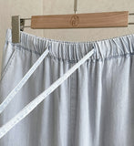 Arin Denim Wide Banding Pants