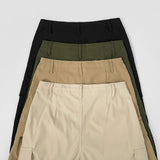 Big Pocket Cargo String Waist Adjustable Balloon Rustling Banding Pants