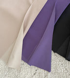 Wender Basic Slit Mermaid Banding Skirt
