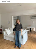 [BAONHAUS] Henkit Size Cotton Round Short Sleeve Tee