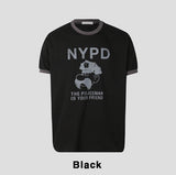 Cops Printing Short Sleeve T-shirt