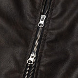 Kati Real Raccoon Fur Leather Jacket