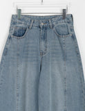 Ruami Cut Balloon Wide Denim Pants