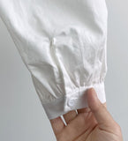 Metune Shirring Strap Puff Blouse