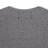 Central Zipper Raglan Short Sleeve T-shirt
