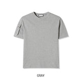 Koi Pocket Crop Round Short Sleeve T-shirt