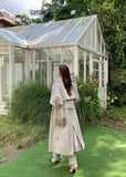 Napol Pleats Trench Coat