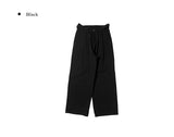 Tion Buckle Pintuck Wide Pants